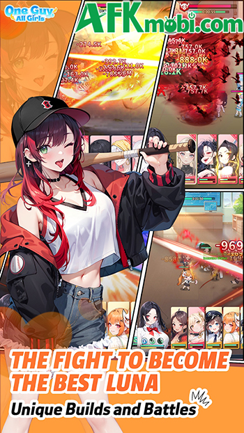 One Guy, All Girls: Idle RPG đưa người chơi vào vai một chàng trai bị biến thành nữ sinh 2