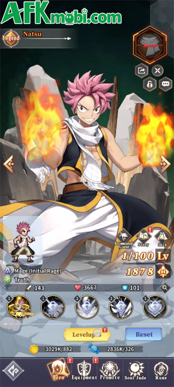 Pixel Idle: Showdown game đấu tướng chủ đề đa vũ trụ anime với phong cách đồ họa pixel 3