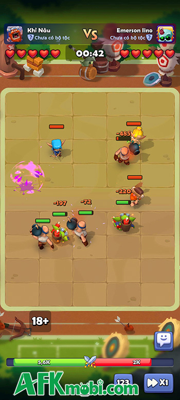 LUDUS: Quyết Đấu Chiến Thuật mang đến gameplay cân não với các đơn vị anh hùng 3