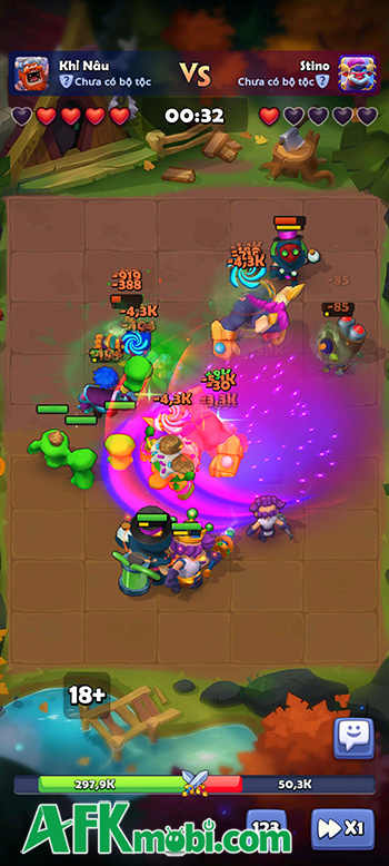 LUDUS: Quyết Đấu Chiến Thuật mang đến gameplay cân não với các đơn vị anh hùng 6