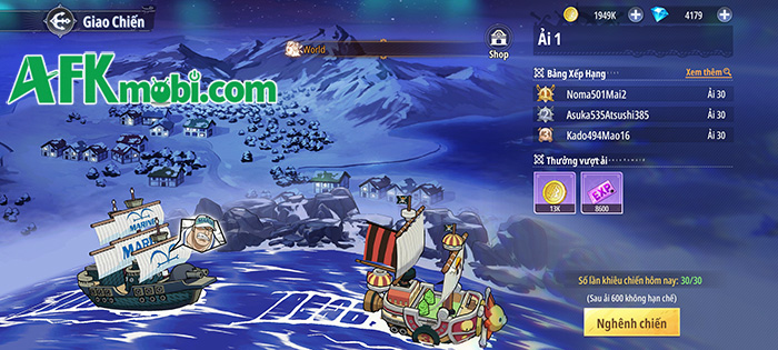 Trải nghiệm đấu tướng chiến thuật vượt Đại Hải Trình với game Siêu Hải Tặc 11