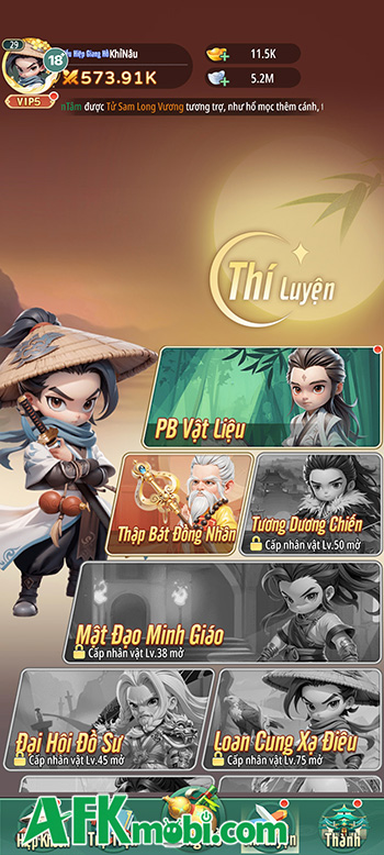 Trải nghiệm giang hồ hội tụ với game đấu tướng Ta Là Cao Thủ Võ Lâm - Joygames 7