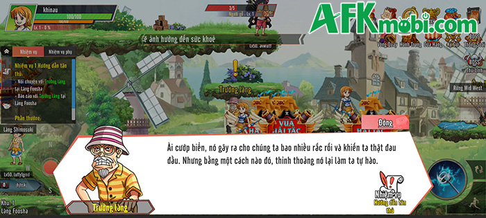 Trải nghiệm lối chơi MMORPG 2D đơn giản nhưng đầy linh hoạt với Truyền Thuyết Haki 1