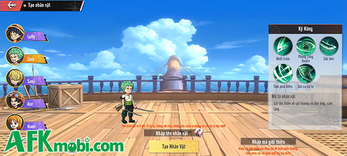 Trải nghiệm lối chơi MMORPG 2D đơn giản nhưng đầy linh hoạt với Truyền Thuyết Haki 5