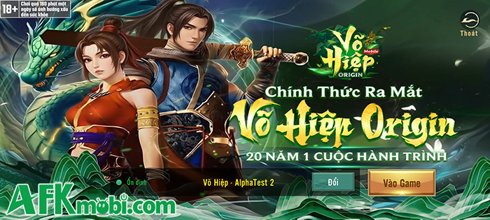 Võ Hiệp Origin là một trải nghiệm dành cho người mới lẫn cũ đối với VLTK 0