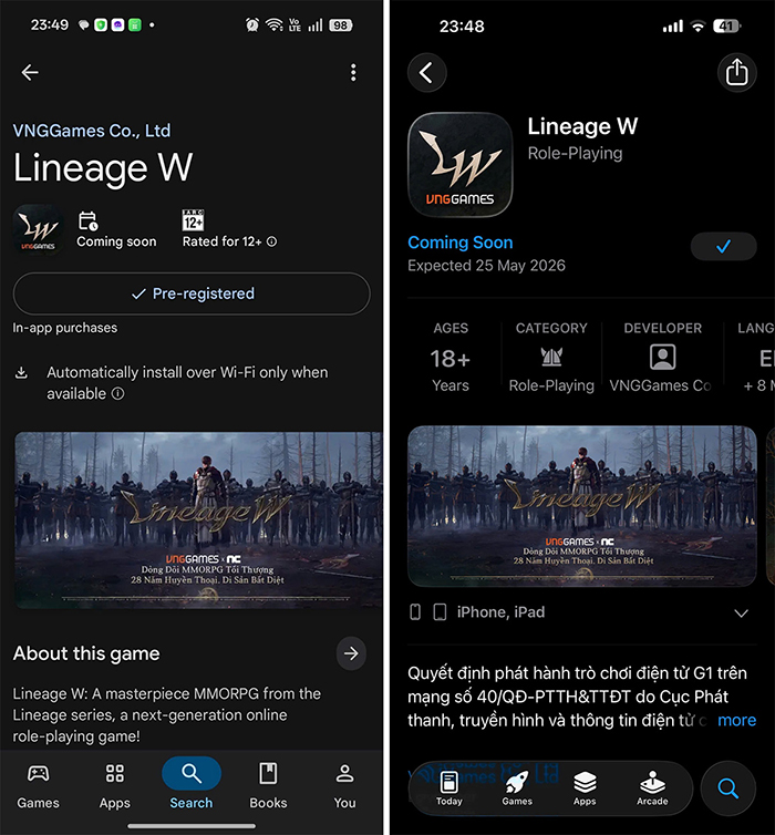 Showcase Lineage W - Hé lộ bí mật của class duy nhất được đặt Huyết Thệ sắp ra mắt tại Việt Nam 3 Showcase Lineage W - Hé lộ bí mật của class duy nhất được đặt Huyết Thệ sắp ra mắt tại Việt Nam 3