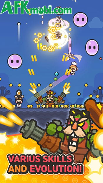 Giành lại mặt đất từ lũ quái vật chất nhờn liên tục nảy lên nảy xuống trong Slime Hunter 3