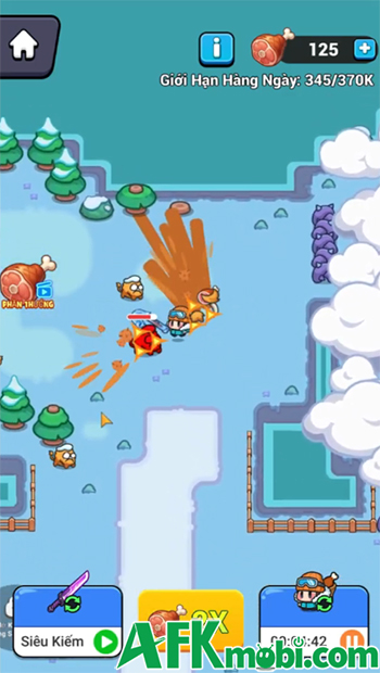 Gầy dựng khu căn cứ trong một thế giới băng giá vĩnh cửu tại game Snow Survival 3