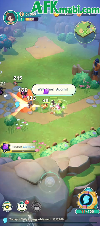 Thuần hóa đồng thời huấn luyện những sinh vật ma thuật trong game Spirit GO 2