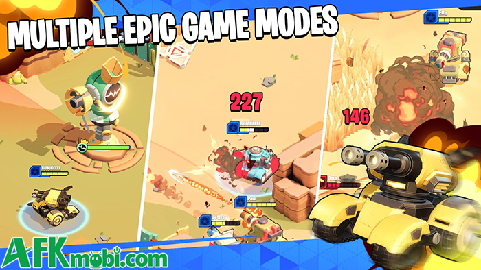 Tank Arena: Tiny War game hành động đấu xe tăng PvP với nhịp độ nhanh 1 Tank Arena: Tiny War game hành động đấu xe tăng PvP với nhịp độ nhanh 1