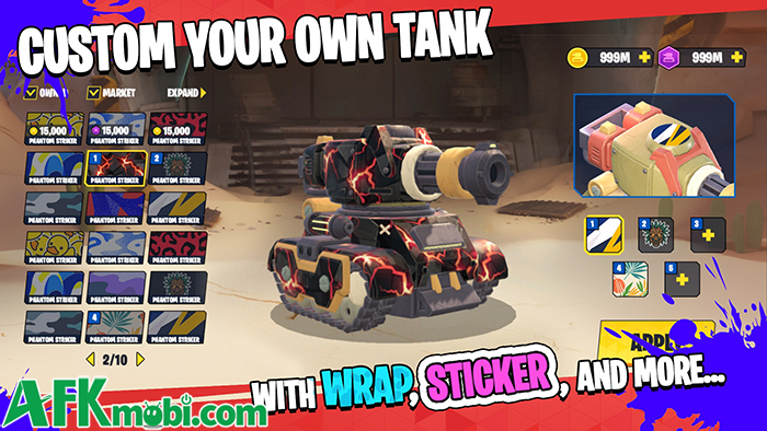Tank Arena: Tiny War game hành động đấu xe tăng PvP với nhịp độ nhanh 3 Tank Arena: Tiny War game hành động đấu xe tăng PvP với nhịp độ nhanh 3