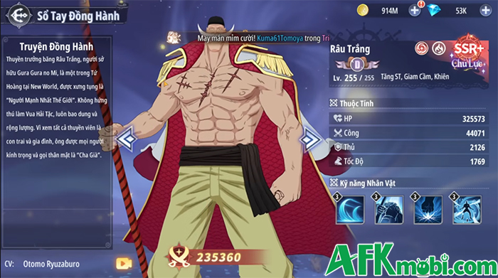 Top 5 tướng đáng để lựa chọn đầu tư nhất trong giai đoạn đầu của game Siêu Hải Tặc 4