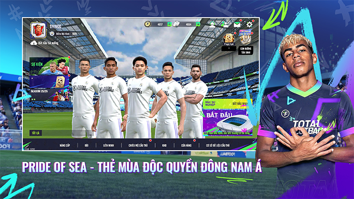 VNGGames chính thức phát hành Total Football VNG tại Đông Nam Á vào ngày 22/04 7