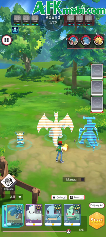 Trainer's Path game đấu thú chiến thuật theo phong cách 3v3 lấy chủ đề Pokémon 1