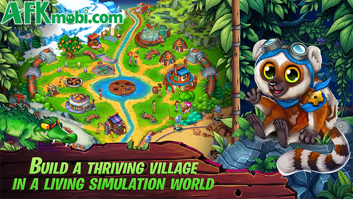 Dẫn dắt những người dân xây dựng lại cộng đồng trên một hòn đảo tại Virtual Villagers 7 0