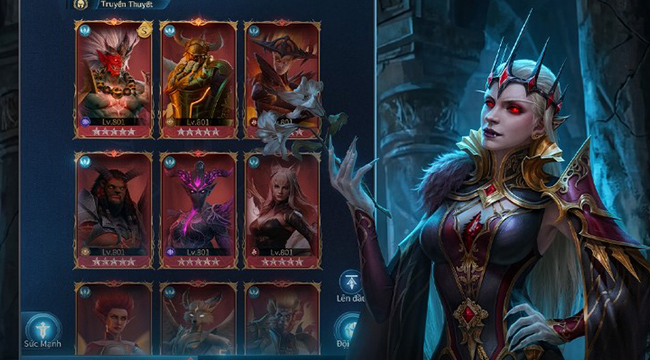 Bloodline: Dòng Máu Anh Hùng mang đến hệ thống anh hùng “khủng” với 156 tướng 78 dòng tộc – chơi bao lâu mới hết chứ?