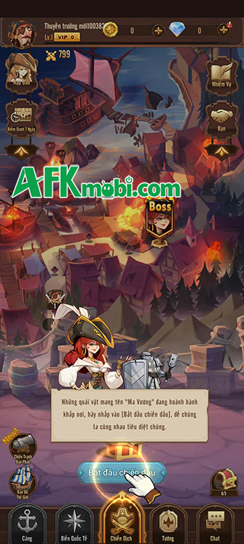 Trải nghiệm Hải Tặc Loạn Đấu: Idle AFK biển khơi đầy bất ổn 1