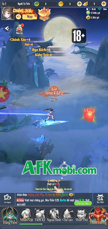 Trải nghiệm Nhất Niệm Sơn Hải – Tu tiên phiên bản tàu siêu tốc 2