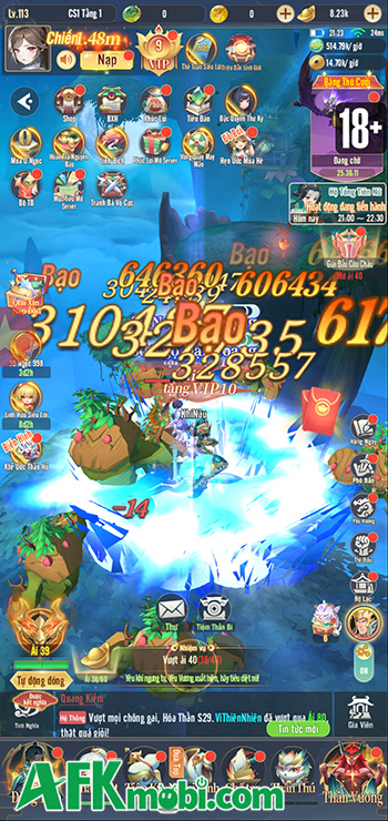 Trải nghiệm Nhất Niệm Sơn Hải – Tu tiên phiên bản tàu siêu tốc 7