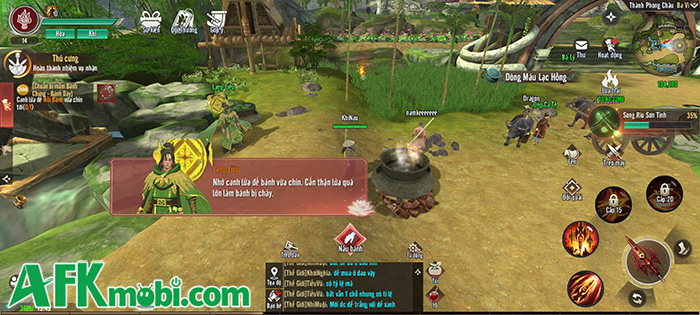 Trải nghiệm Lạc Thần Chiến Ca tựa MMORPG 3D đậm chất Việt 9