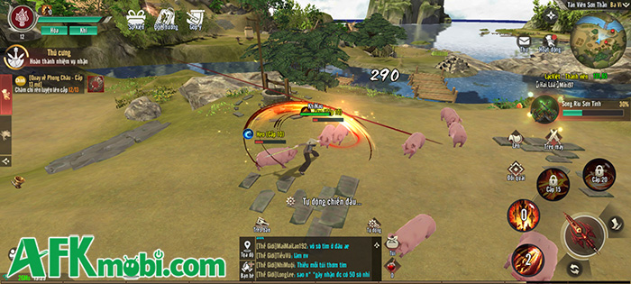 Trải nghiệm Lạc Thần Chiến Ca tựa MMORPG 3D đậm chất Việt 4