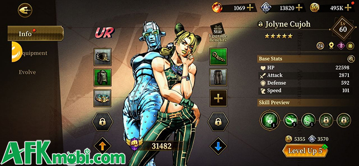 Adventure: Undying Diamond game đấu tướng rảnh tay lấy chủ đề từ bộ Jojo’s Bizarre Adventure 3