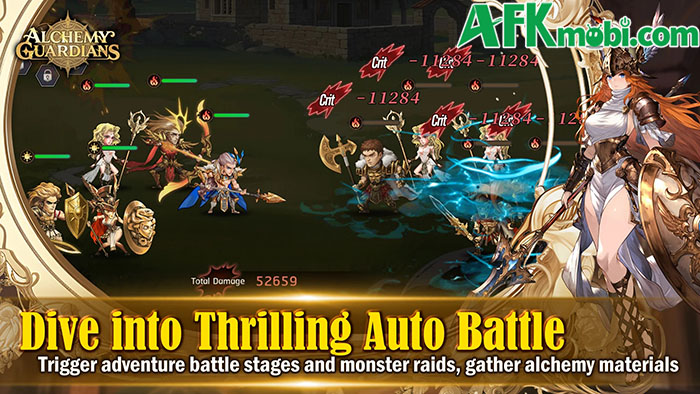 Alchemy Guardians game đấu tướng chiến thuật lấy chủ đề thần thoại Hy Lạp cổ đại 1