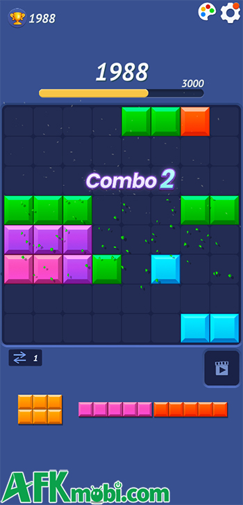 Blocky Blast Puzzle game giải đố xếp khối thành đầy hàng được lấy cảm hứng từ Tetris 2