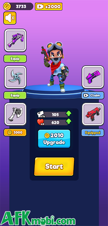 Tiêu diệt bọn quái vật, kẻ thù để vượt qua các căn phòng trong Brawl Stars Brave Adventure 4
