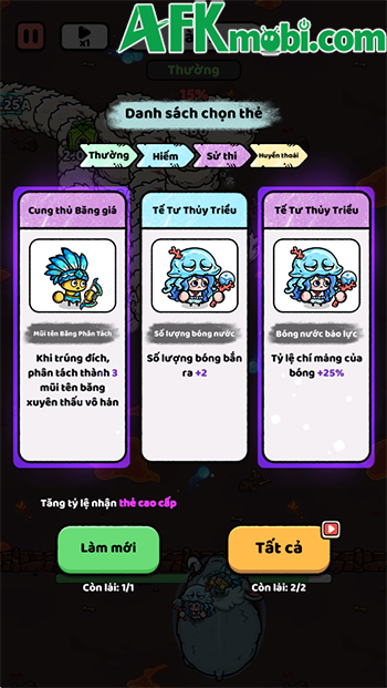 Bắn tiêu diệt những sinh vật dài khổng lồ trong game phòng thủ Caveman Survivor 2