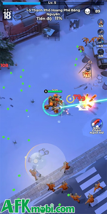Mech Assemble: Zombie Swarm được Gamota cho ra mắt tại Việt Nam với tên Cơ Giáp Vô Hạn 1