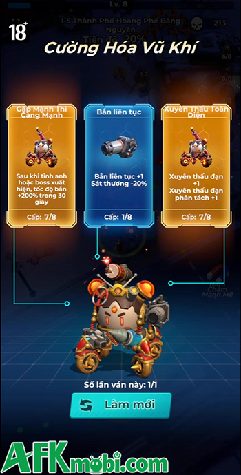 Mech Assemble: Zombie Swarm được Gamota cho ra mắt tại Việt Nam với tên Cơ Giáp Vô Hạn 2