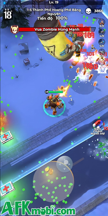 Mech Assemble: Zombie Swarm được Gamota cho ra mắt tại Việt Nam với tên Cơ Giáp Vô Hạn 3
