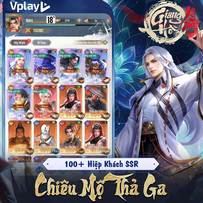 Chị Phiến, Lê Bống, Mạc Văn Khoa cùng dàn đại sứ game quy tụ trong Giang Hồ Kỳ Ngộ - Vplay 3