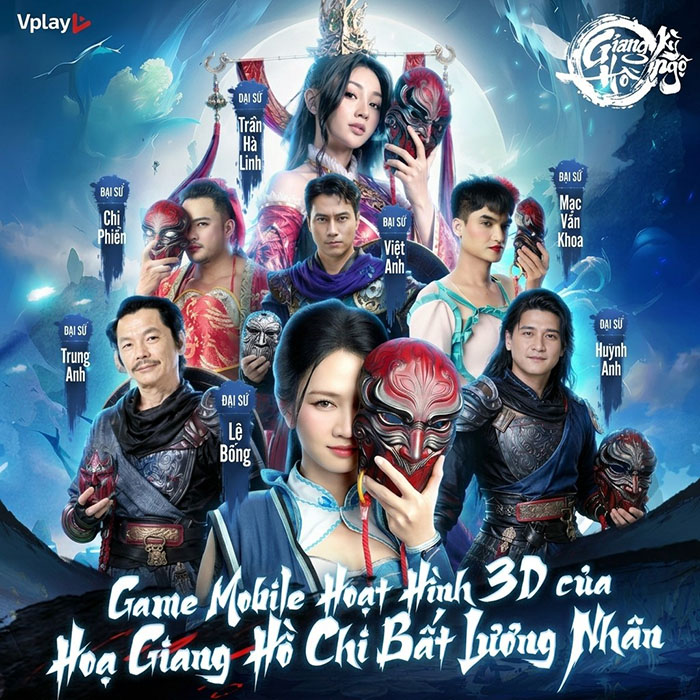 Chị Phiến, Lê Bống, Mạc Văn Khoa cùng dàn đại sứ game quy tụ trong Giang Hồ Kỳ Ngộ - Vplay 5