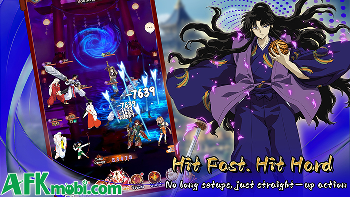 Demon Fang Hunter game đấu tướng chiến thuật rảnh tay lấy chủ đề từ bộ InuYasha 1
