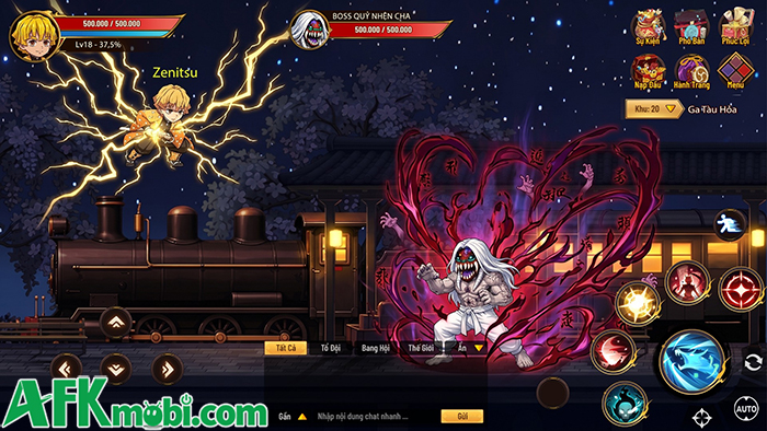 Diệt Quỷ Online game MMORPG 2D lấy chủ đề Thanh Gươm Diệt Quỷ đến từ Dev Việt 3