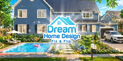 Tân trang lại những ngôi nhà cũ kỹ trong game mô phỏng Dream Home Design: Fix & Flip
