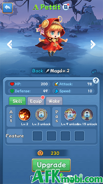 Tập hợp đội hình anh hùng fantasy của bạn trong game đấu tướng Dungeon Raiders 3
