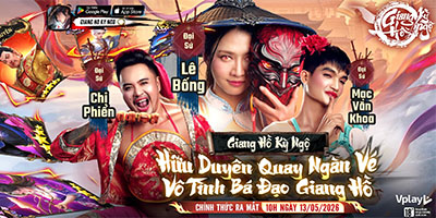 Tổng hợp gift code game Giang Hồ Kỳ Ngộ - Vplay mới nhất trong tháng