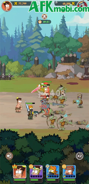 Go Go Springfield game chiến thuật mang đậm phong cách đồ họa hoạt hình người lớn của Mỹ 3