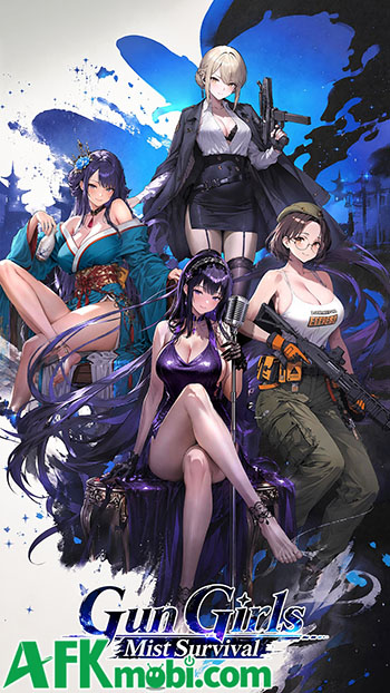 Cùng những nữ xạ thủ gợi cảm tiêu diệt bọn thây ma trong game Gun Girls: Mist Survival 0