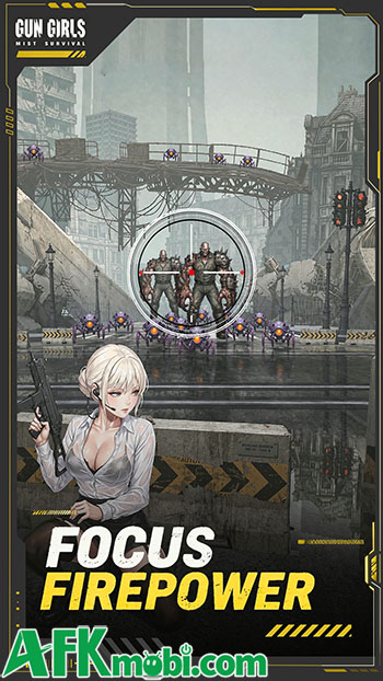 Cùng những nữ xạ thủ gợi cảm tiêu diệt bọn thây ma trong game Gun Girls: Mist Survival 2