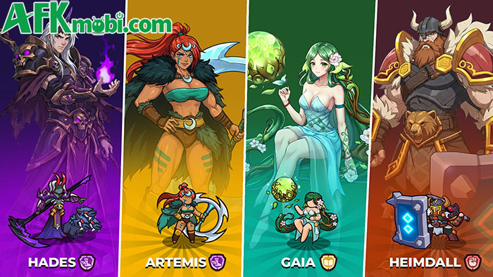Heavenfall Arena game tổ đội phiêu lưu lấy chủ đề đa thần thoại kết hợp fantasy đến từ Dev Việt 2
