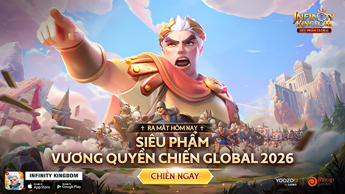 Siêu phẩm SLG quốc tế Infinity Kingdom chính thức được Funtap phát hành tại Việt Nam 0