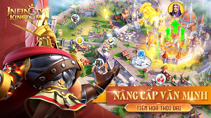 Siêu phẩm SLG quốc tế Infinity Kingdom chính thức được Funtap phát hành tại Việt Nam 1