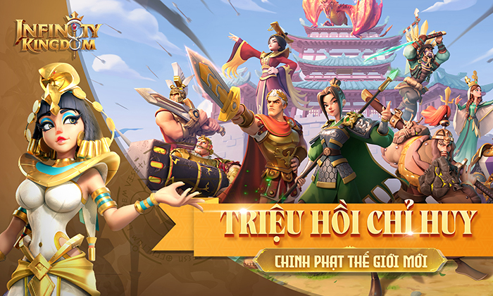 Siêu phẩm SLG quốc tế Infinity Kingdom chính thức được Funtap phát hành tại Việt Nam 2
