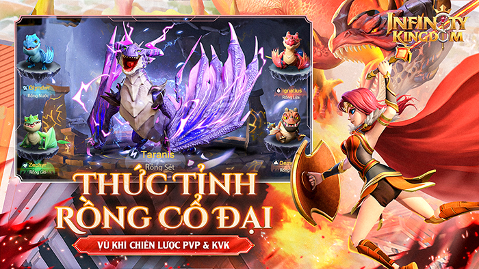Siêu phẩm SLG quốc tế Infinity Kingdom chính thức được Funtap phát hành tại Việt Nam 3
