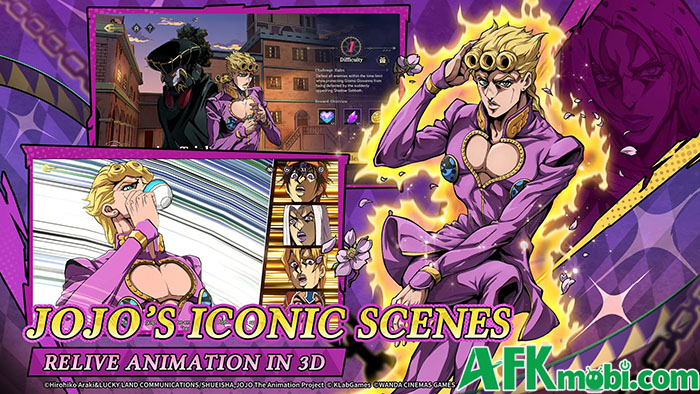 JoJo's Bizarre Adventure: GS game đấu tướng được cấp phép chính thức từ thương hiệu gốc 0