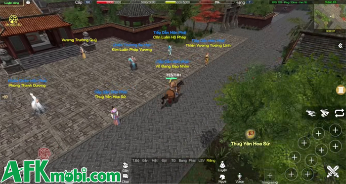 Kiếm Vũ Sơn Hà game MMORPG võ hiệp được xem là bản làm lại 3D của VLTK1 đến từ Dev Việt 0